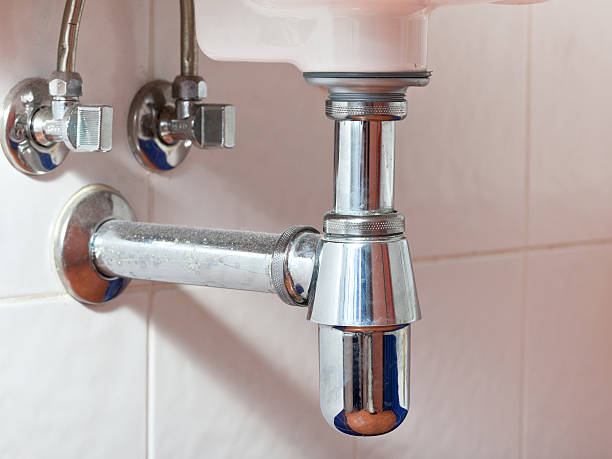 istock metal sink siphon and drain 453108919