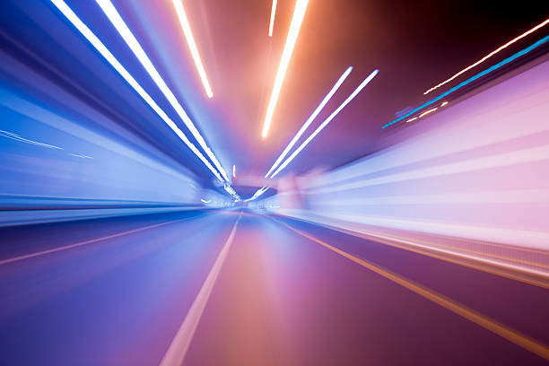 istock Abstract Speed motion in highway tunnel 453112339