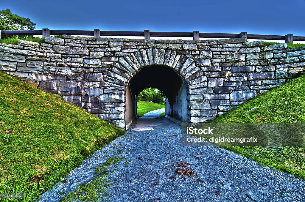 old bridge tunnel - Zbiór zdjęć royalty-free (Appalachy)