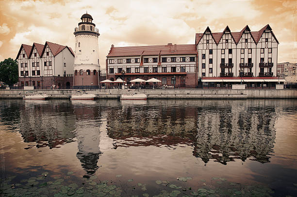 istock Fish Village. Kaliningrad. Russia 453115427