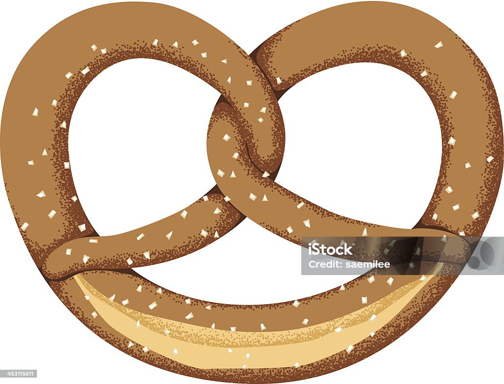 Pretzel Vector illustration of pretzel. EPS8, AI10, high res jpeg included. Pretzel stock vector