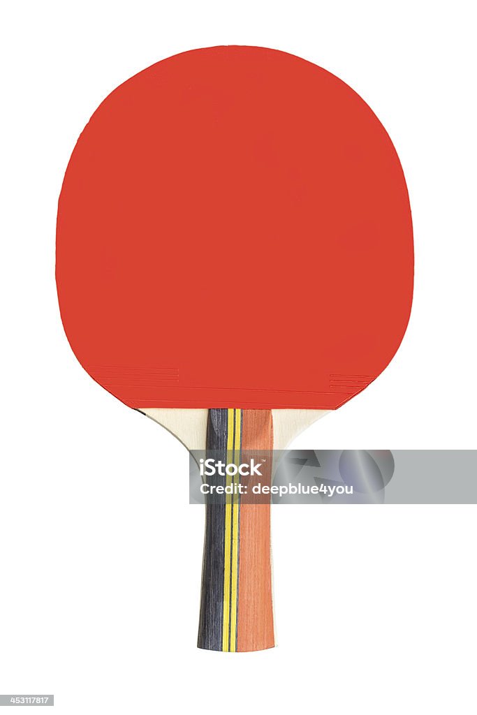 Raquette de tennis de table blanc - Photo de Activité libre de droits