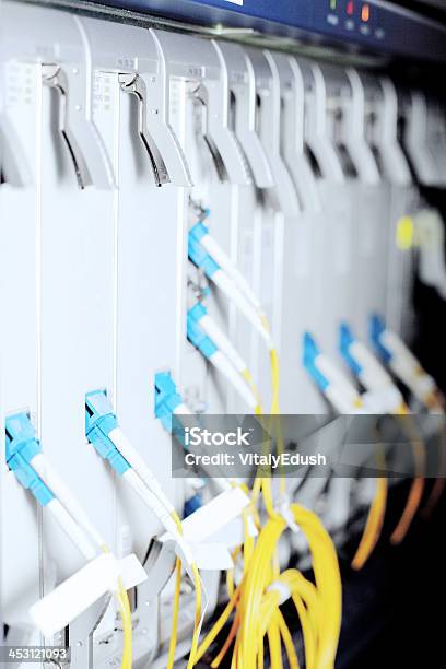 Foto de Equipamentos De Telecomunicações Multiplexor Ótico e mais fotos de stock de Bloco de ligação
