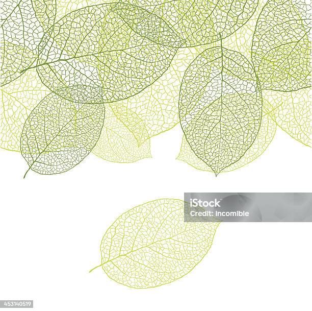 Fresh Green Leaves Background Stock Illustration - Download Image Now - Abstract, Tree, Backgrounds