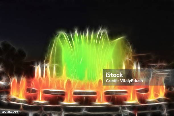 Fountain In Barcelonaspain Stock Photo - Download Image Now - Barcelona - Spain, Catalonia, City