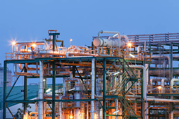 istock Structure of chemical plant 453146917