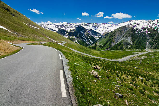 col de la bonette - mercantour national park imagens e fotografias de stock