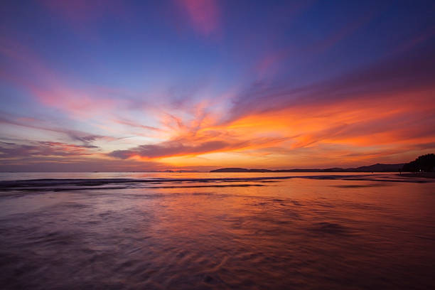 Fantastischer Sonnenuntergang – Foto