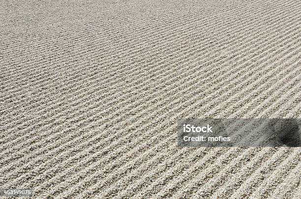 Detalle Del Jardín Japonés Foto de stock y más banco de imágenes de Jardín de piedras - Jardín de piedras, Arena, Grava