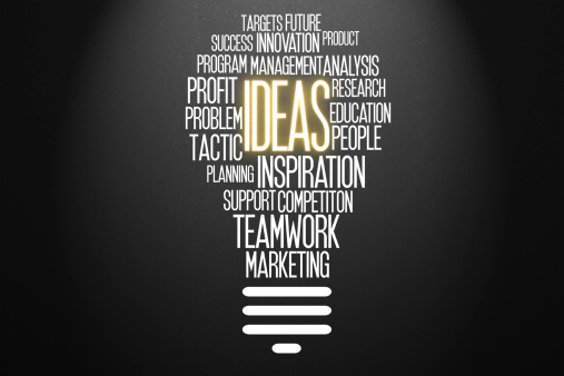 Ideas business concept.