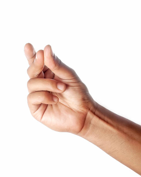 Finger snapping Finger snapping isolated on white click finger stock pictures, royalty-free photos & images