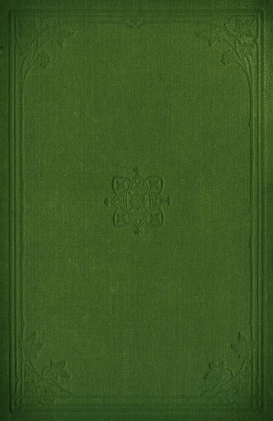 istock Dirty old green book cover 453166187