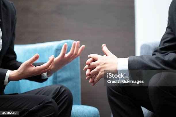 Negotiation Stock Photo - Download Image Now - Businessman, Explaining, Human Hand
