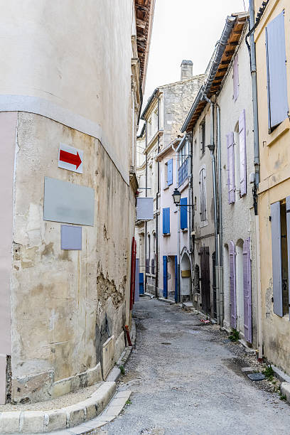istock Narrow walkway in France 453170209