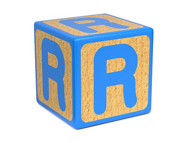 istock Letter R on Childrens Alphabet Block. 453171665