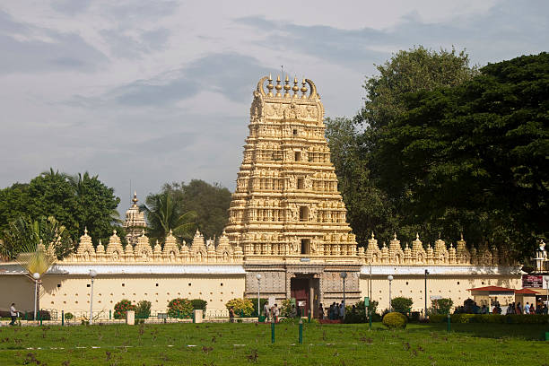 istock One of temples in Mysore palace complex 453171875