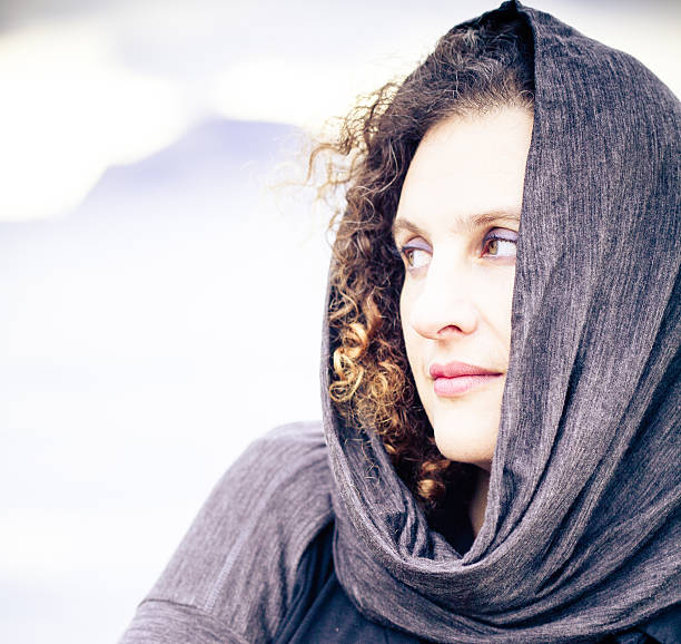 istock Woman with Snood Scarf 453173809