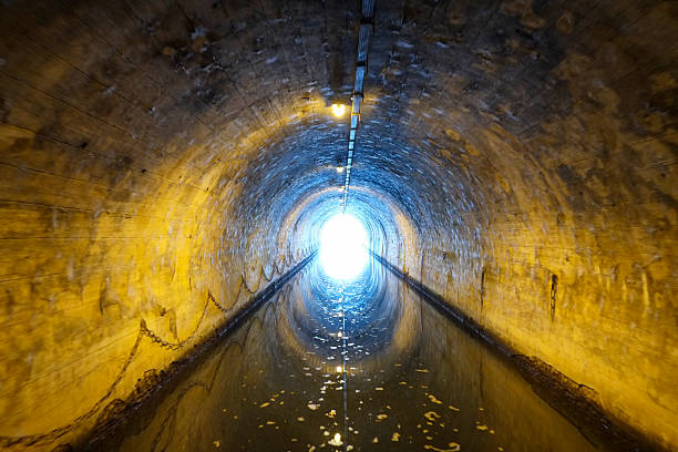istock Light at the end of a tunnel 453174073