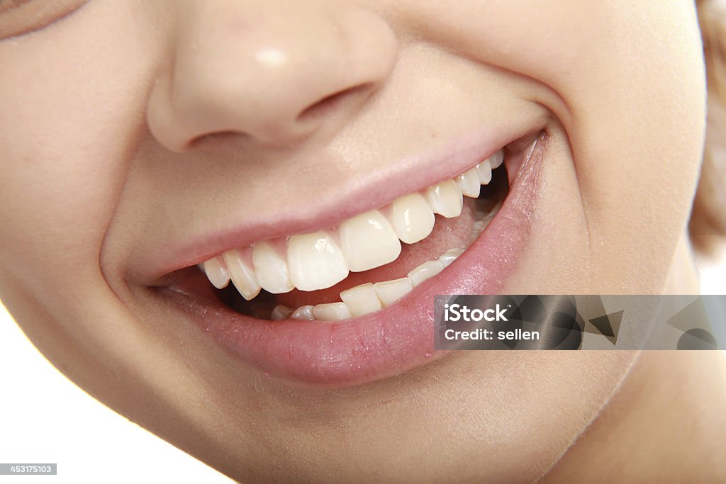 Mulher de Lábios - Royalty-free Adulto Foto de stock Mulher de Lábios - Royalty-free Adulto Foto de stock