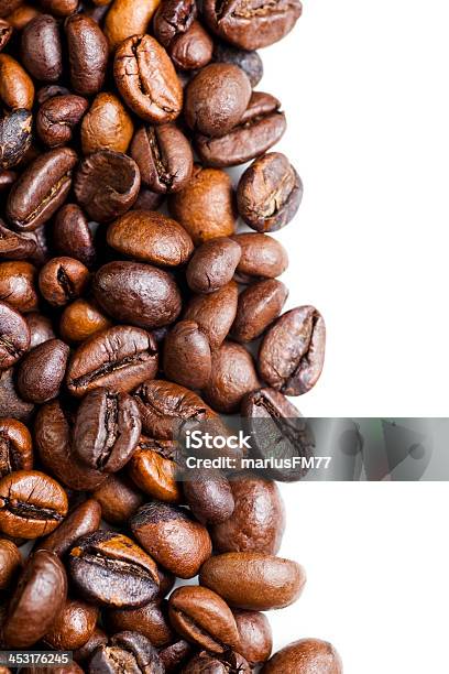 Kaffeebohnen Stockfoto und mehr Bilder von Am Rand - Am Rand, Bohne, Braun