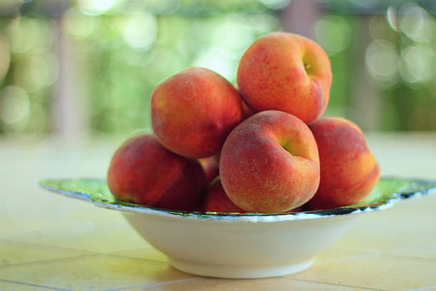 istock Bowl of Peaches 453180029