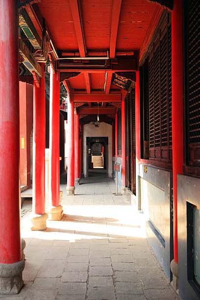 istock Ornate Narrow Passage in Forbidden City, Beijing 453184629