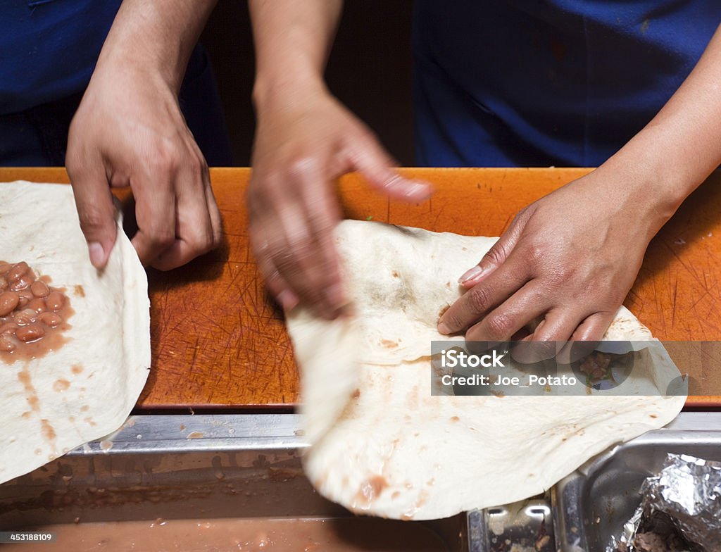 Складной Burritos - Стоковые фото Буррито роялти-фри