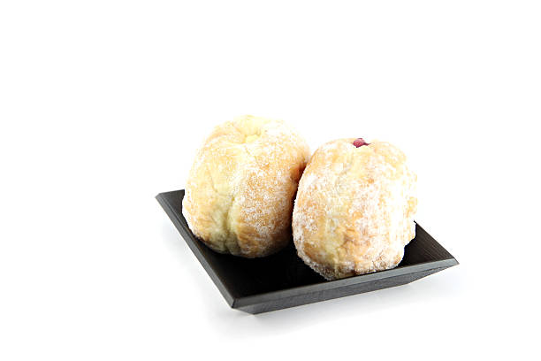 istock Blueberry donuts in the black dish. 453188743