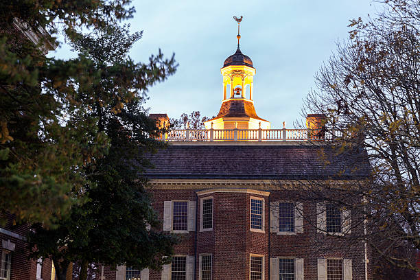 istock The Old State House in downtown of Dover 453189023