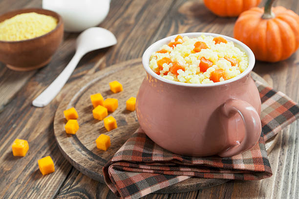 istock Millet porridge with pumpkin 453192457