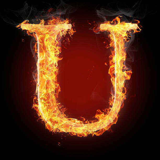 istock Burning letters of English alphabet 453193049