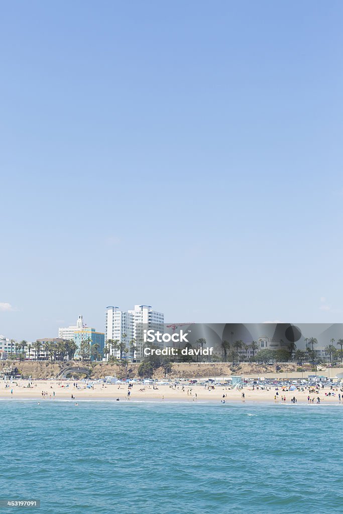 Santa Monica Beach - Foto de stock de Condado de Los Ángeles libre de derechos