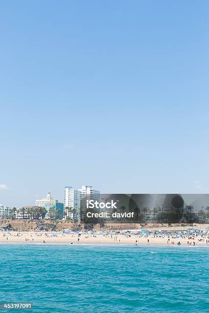 Santa Monica Beach Foto de stock y más banco de imágenes de Condado de Los Ángeles - Condado de Los Ángeles, Los Ángeles, Playa