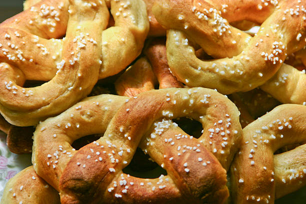 istock Philadelphia Soft Pretzels Fresh From the Oven 453198511