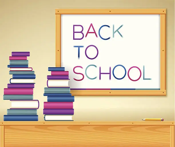 Vector illustration of Back To School