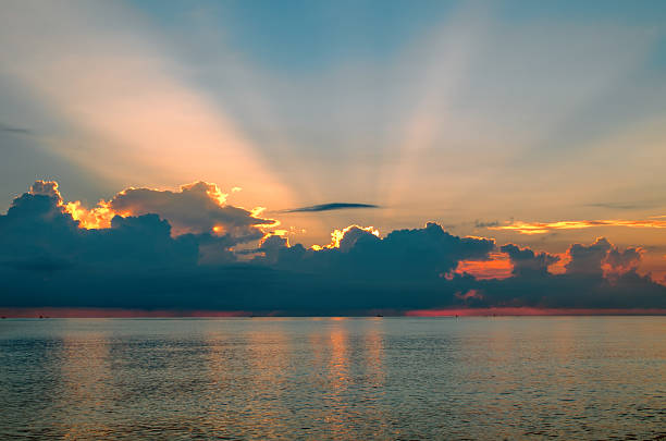 istock sunrise over ocean  in Bali Indonesia 453202917
