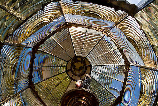 istock Heceta Head Lighthouse First Order Fresnel Lens Inside View Oregon 453203755