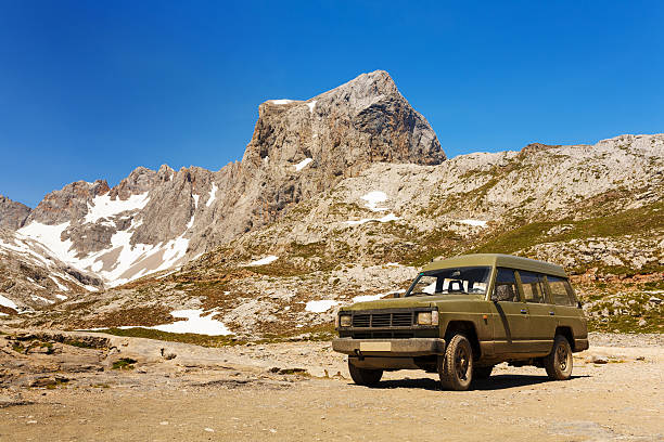 istock vintage 4x4 suv in the mountains 453206299