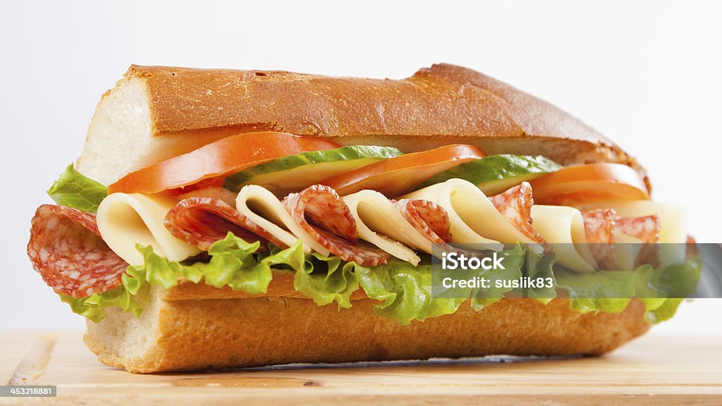 sandwich Sanduíche - Foto de stock de Alface royalty-free