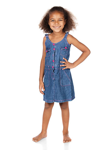 istock Cute african girl 453218991