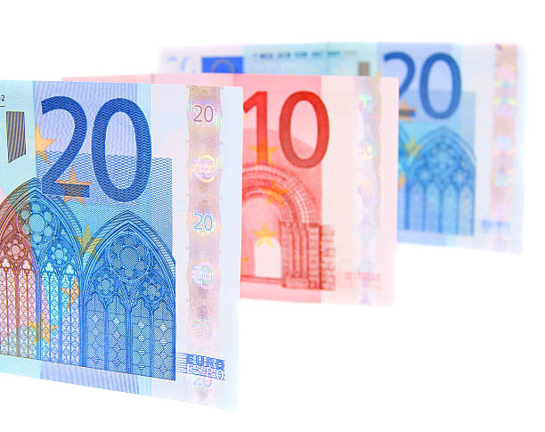 istock Euros of a banknote. 453220753