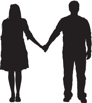 Silhouette of a couple standinghttp://www.twodozendesign.info/i/1.png