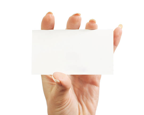 istock Paper in a woman's hand 453221899