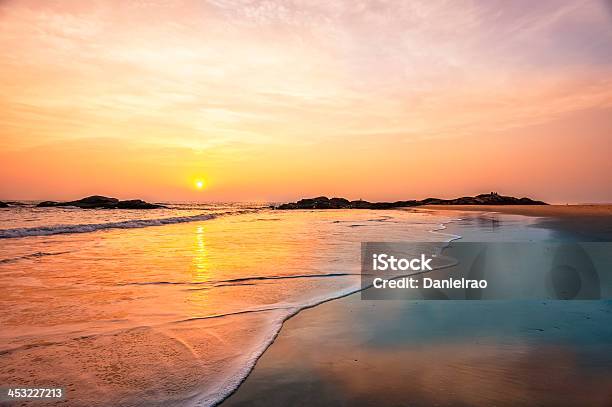 Chera Beach At Sunset Kannur Kerala India Stock Photo - Download Image Now - Arabian Sea, Asia, Beach