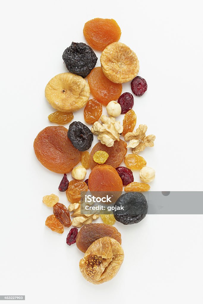 Mixed dried fruits and nuts Assorted dried fruits and nuts Dried Fruit Stock Photo
