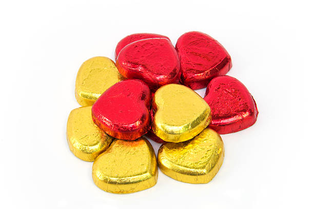 istock chocolate hearts candies on white background 453234475