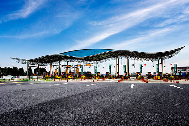 istock highway toll and vehicle 453235461