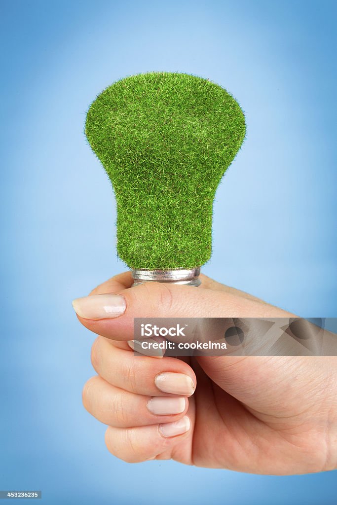 Eco-Glühbirne Konzept - Lizenzfrei Abstrakt Stock-Foto