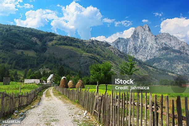 Countryside In Albanian Alps Stock Photo - Download Image Now - Albania, European Alps, Footpath