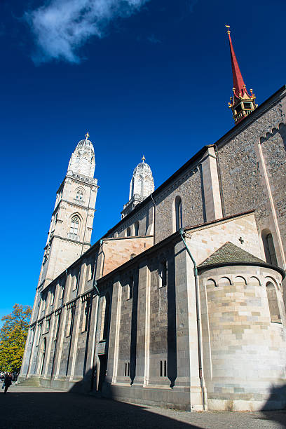 istock Grossmunster Church in Zurich, Switzerland 453246097